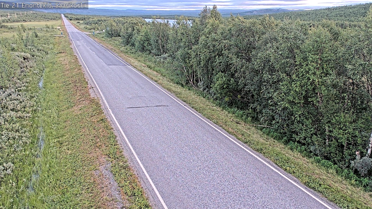 Kelikamerat Kuva Tie 21 Enontekiö, Saarikoski, Enontekiö, Lappi