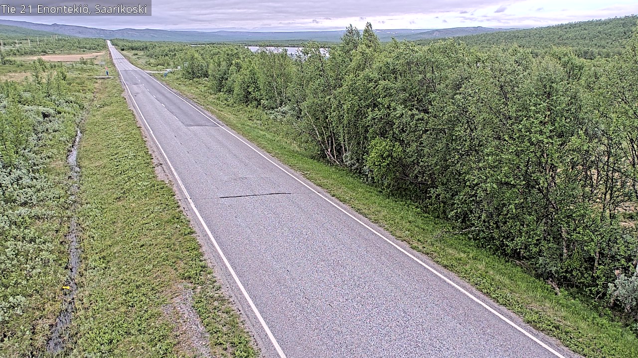 Kelikamerat Kuva Tie 21 Enontekiö, Saarikoski, Enontekiö, Lappi