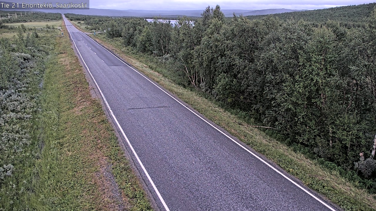 Kelikamerat Kuva Tie 21 Enontekiö, Saarikoski, Enontekiö, Lappi