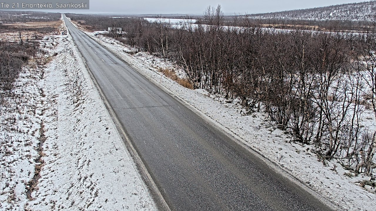 Kelikamerat Kuva Tie 21 Enontekiö, Saarikoski, Enontekiö, Lappi