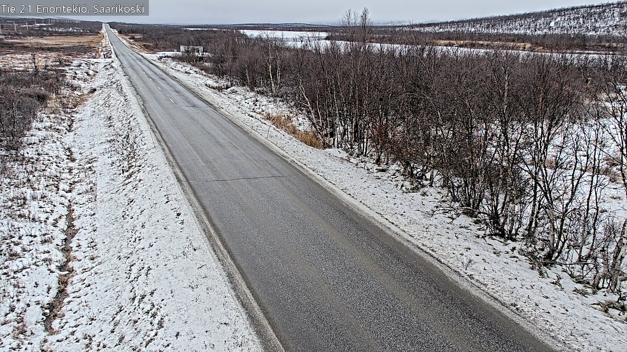 Kelikamerat Kuva Tie 21 Enontekiö, Saarikoski, Enontekiö, Lappi