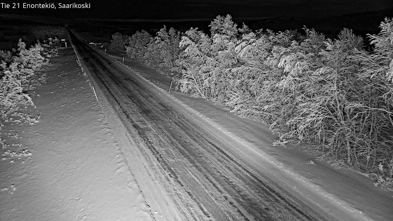 Kelikamerat Kuva Tie 21 Enontekiö, Saarikoski, Enontekiö, Lappi