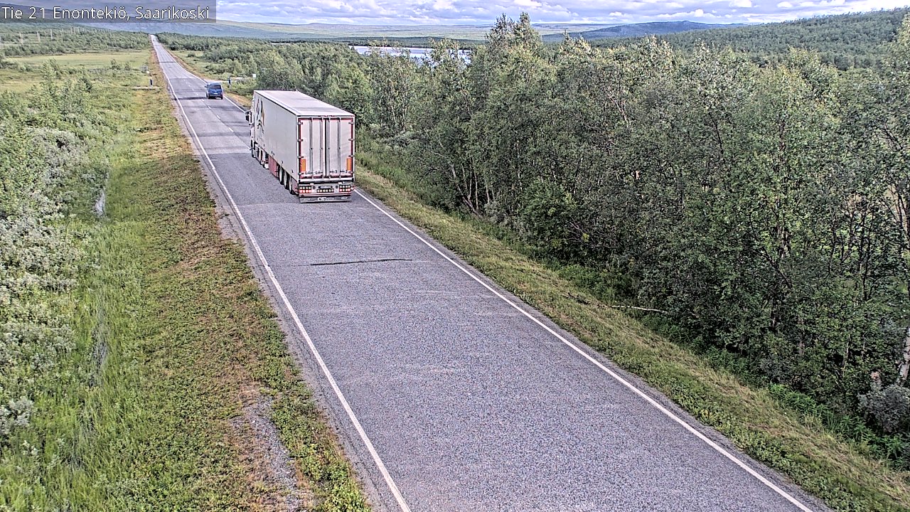 Kelikamerat Kuva Tie 21 Enontekiö, Saarikoski, Enontekiö, Lappi