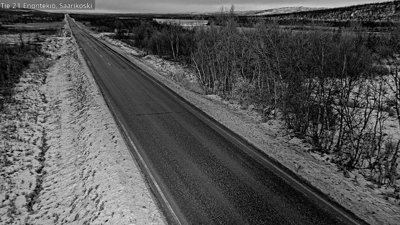 Kelikamerat Kuva Tie 21 Enontekiö, Saarikoski, Enontekiö, Lappi