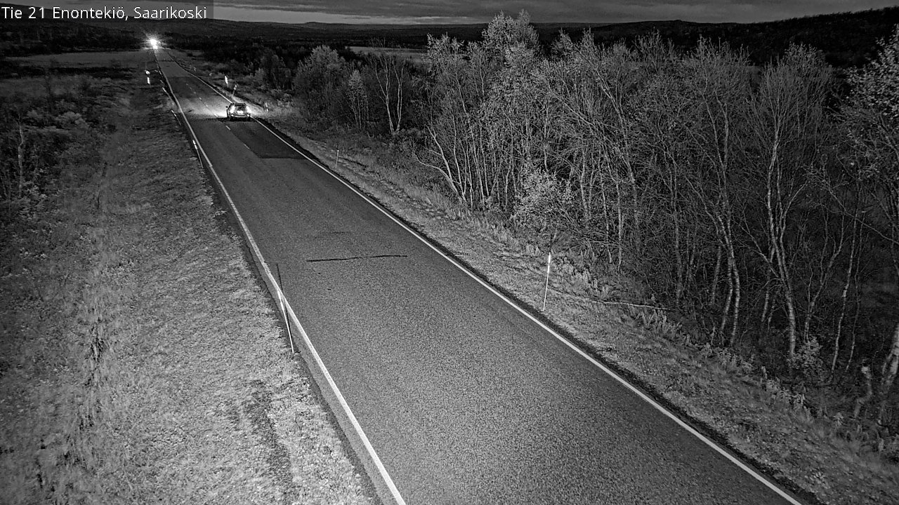 Kelikamerat Kuva Tie 21 Enontekiö, Saarikoski, Enontekiö, Lappi