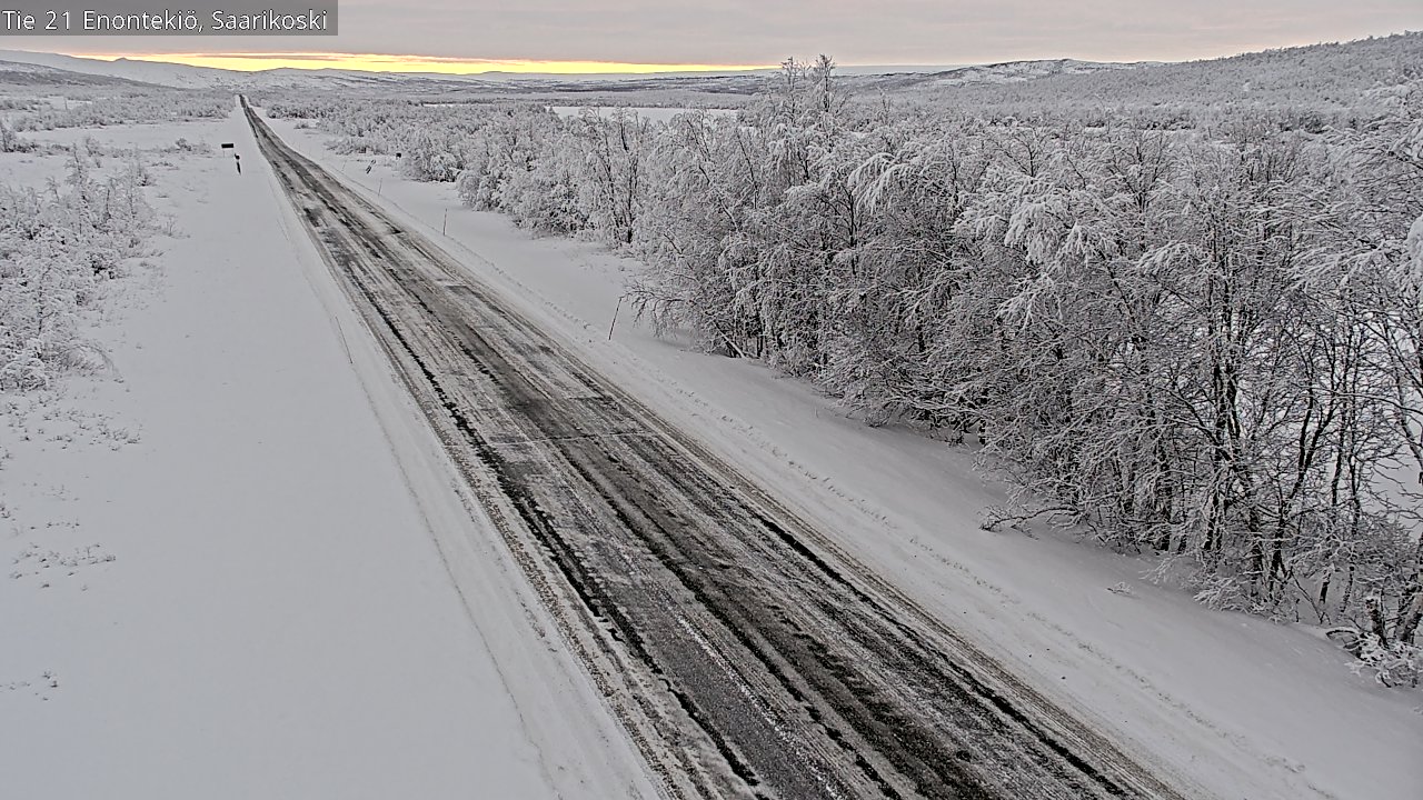 Kelikamerat Kuva Tie 21 Enontekiö, Saarikoski, Enontekiö, Lappi