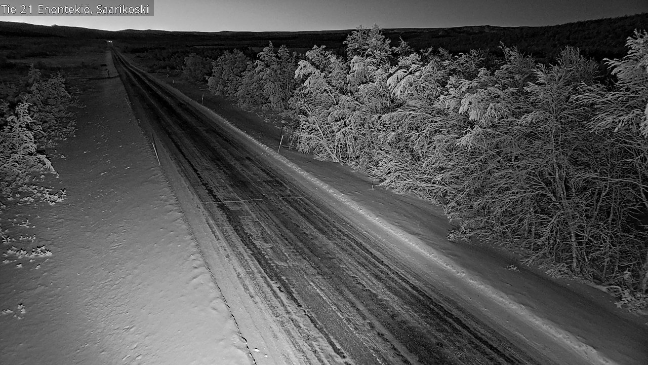 Kelikamerat Kuva Tie 21 Enontekiö, Saarikoski, Enontekiö, Lappi