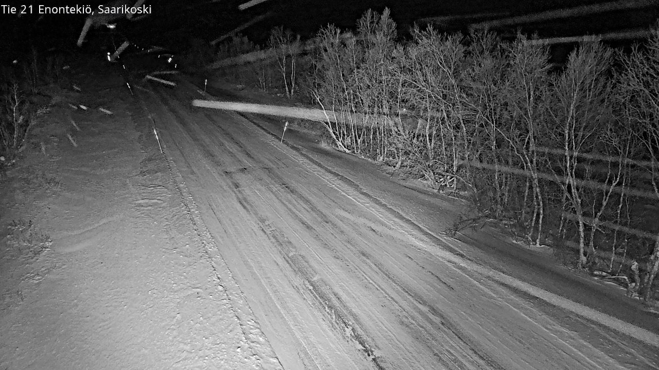 Kelikamerat Kuva Tie 21 Enontekiö, Saarikoski, Enontekiö, Lappi