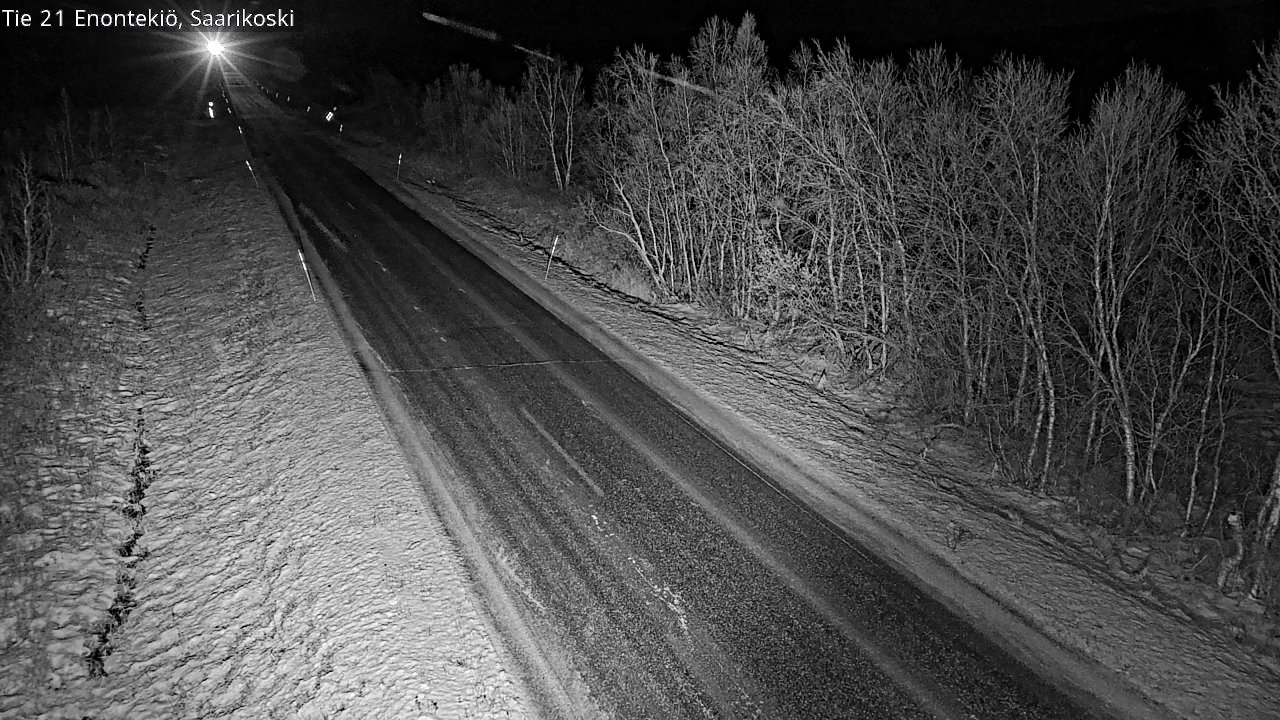 Kelikamerat Kuva Tie 21 Enontekiö, Saarikoski, Enontekiö, Lappi