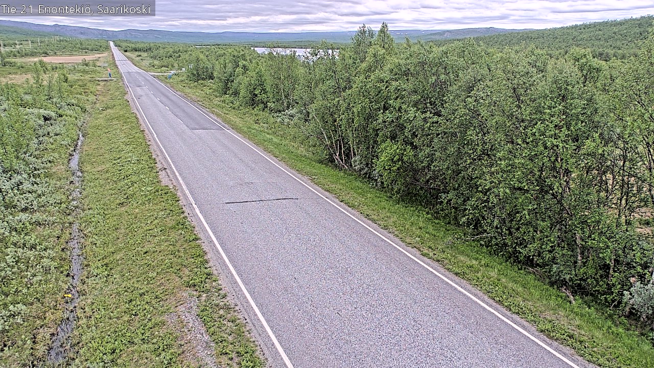 Kelikamerat Kuva Tie 21 Enontekiö, Saarikoski, Enontekiö, Lappi