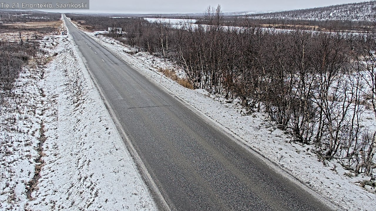 Kelikamerat Kuva Tie 21 Enontekiö, Saarikoski, Enontekiö, Lappi