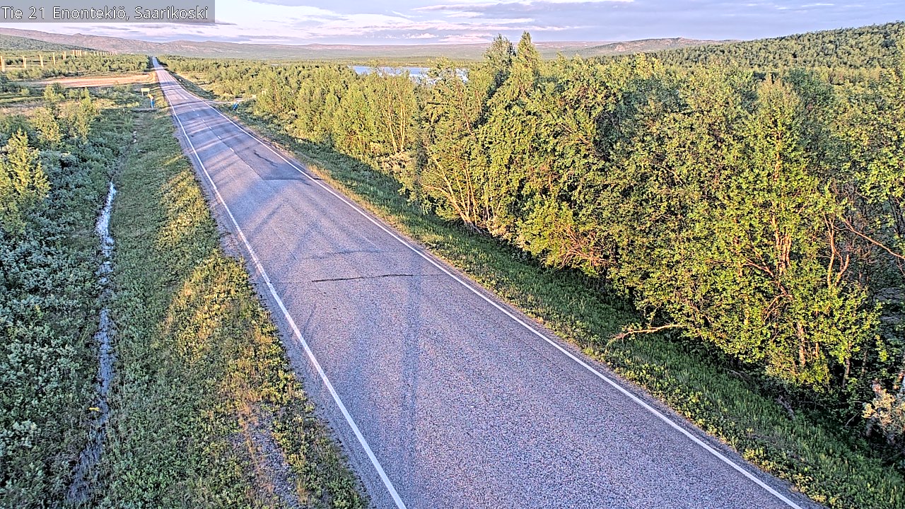 Kelikamerat Kuva Tie 21 Enontekiö, Saarikoski, Enontekiö, Lappi