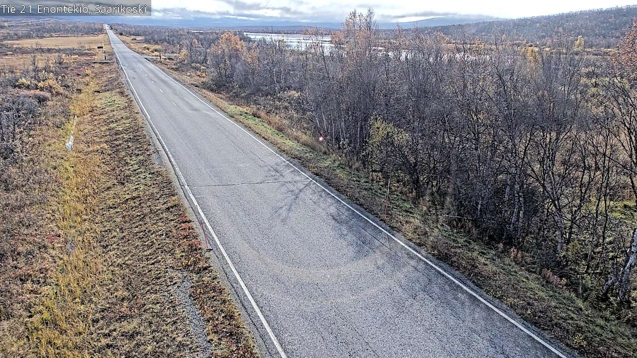 Kelikamerat Kuva Tie 21 Enontekiö, Saarikoski, Enontekiö, Lappi