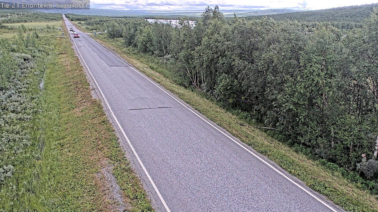 Kelikamerat Kuva Tie 21 Enontekiö, Saarikoski, Enontekiö, Lappi