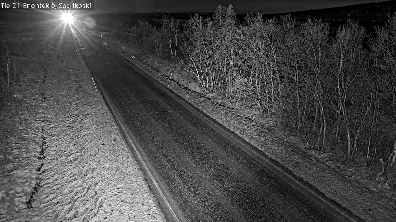 Kelikamerat Kuva Tie 21 Enontekiö, Saarikoski, Enontekiö, Lappi