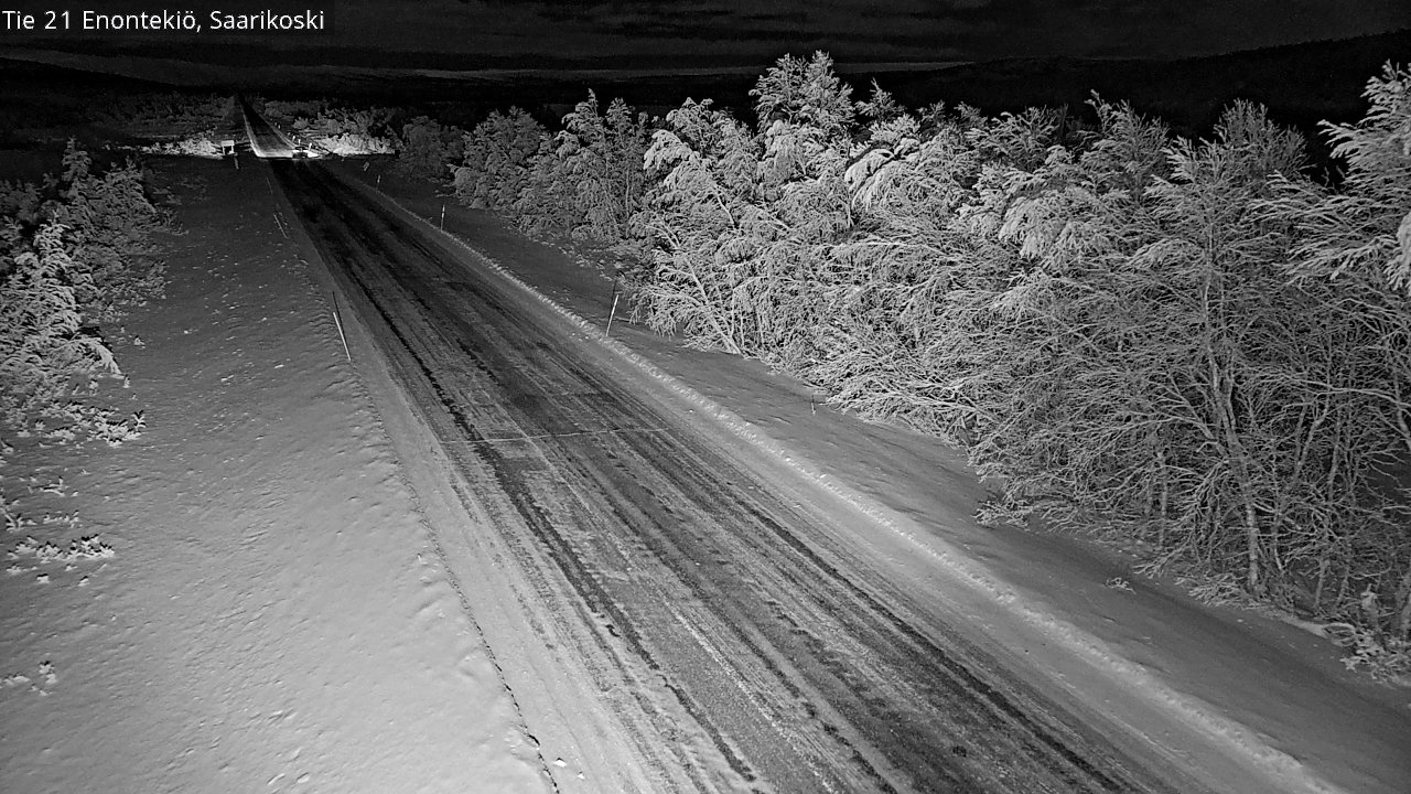 Kelikamerat Kuva Tie 21 Enontekiö, Saarikoski, Enontekiö, Lappi