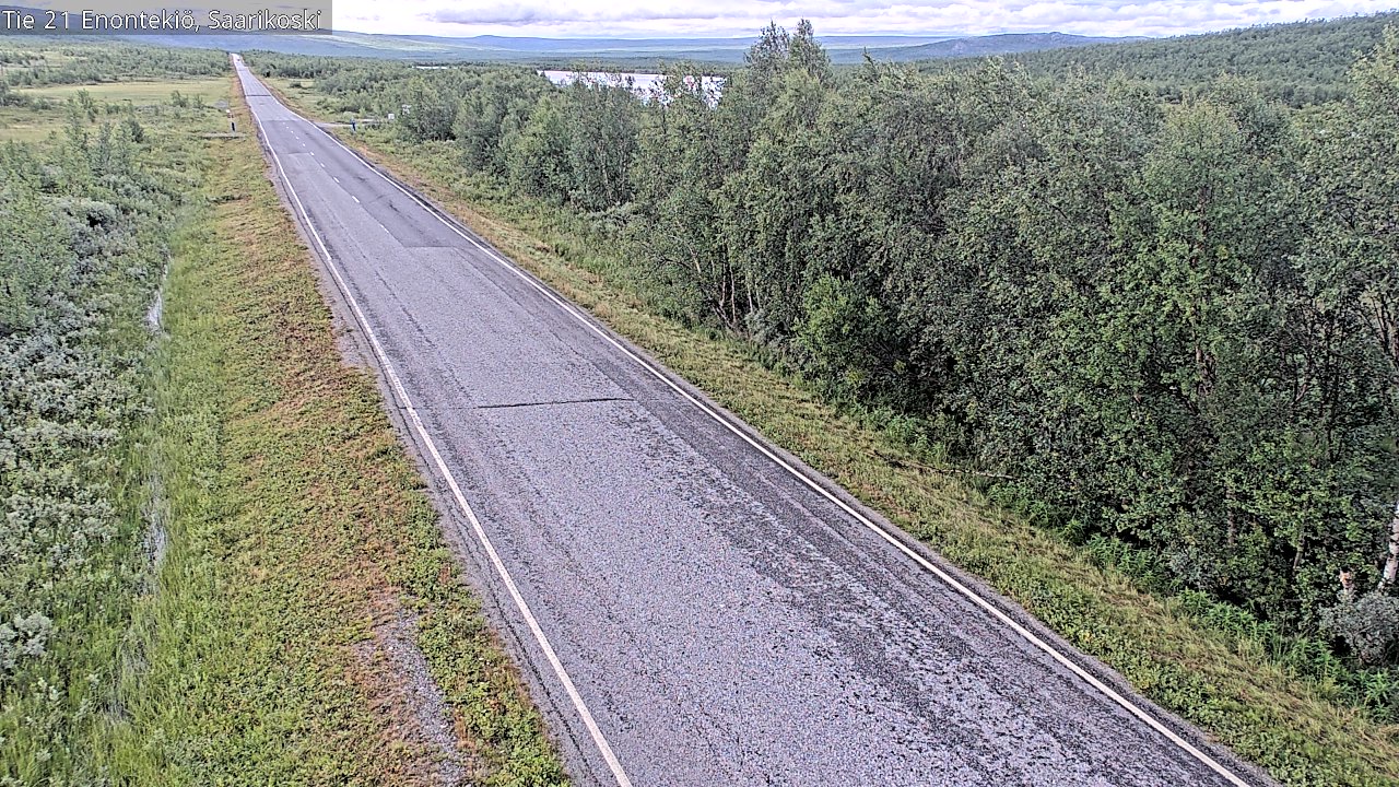 Kelikamerat Kuva Tie 21 Enontekiö, Saarikoski, Enontekiö, Lappi