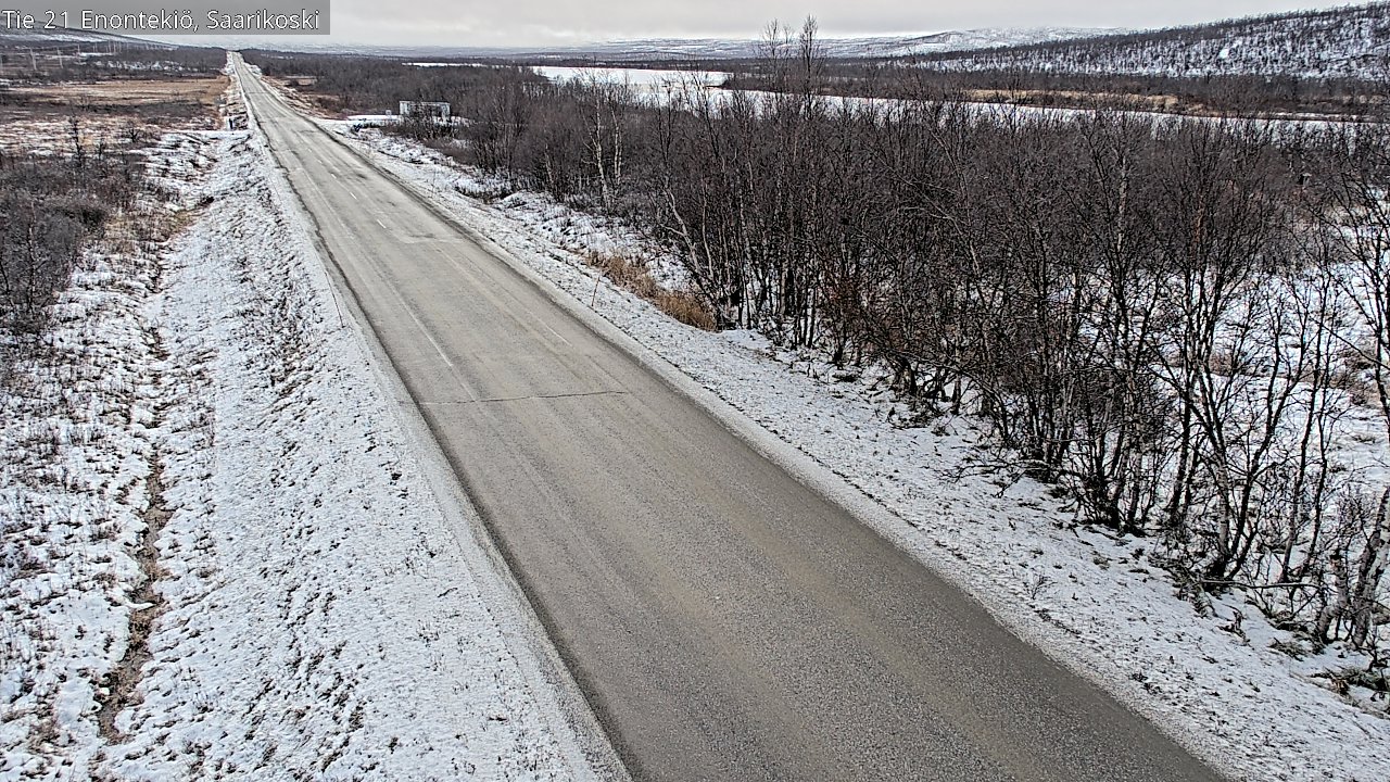 Kelikamerat Kuva Tie 21 Enontekiö, Saarikoski, Enontekiö, Lappi