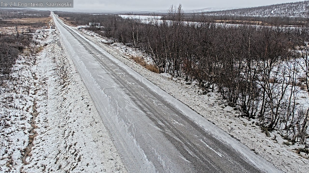 Kelikamerat Kuva Tie 21 Enontekiö, Saarikoski, Enontekiö, Lappi