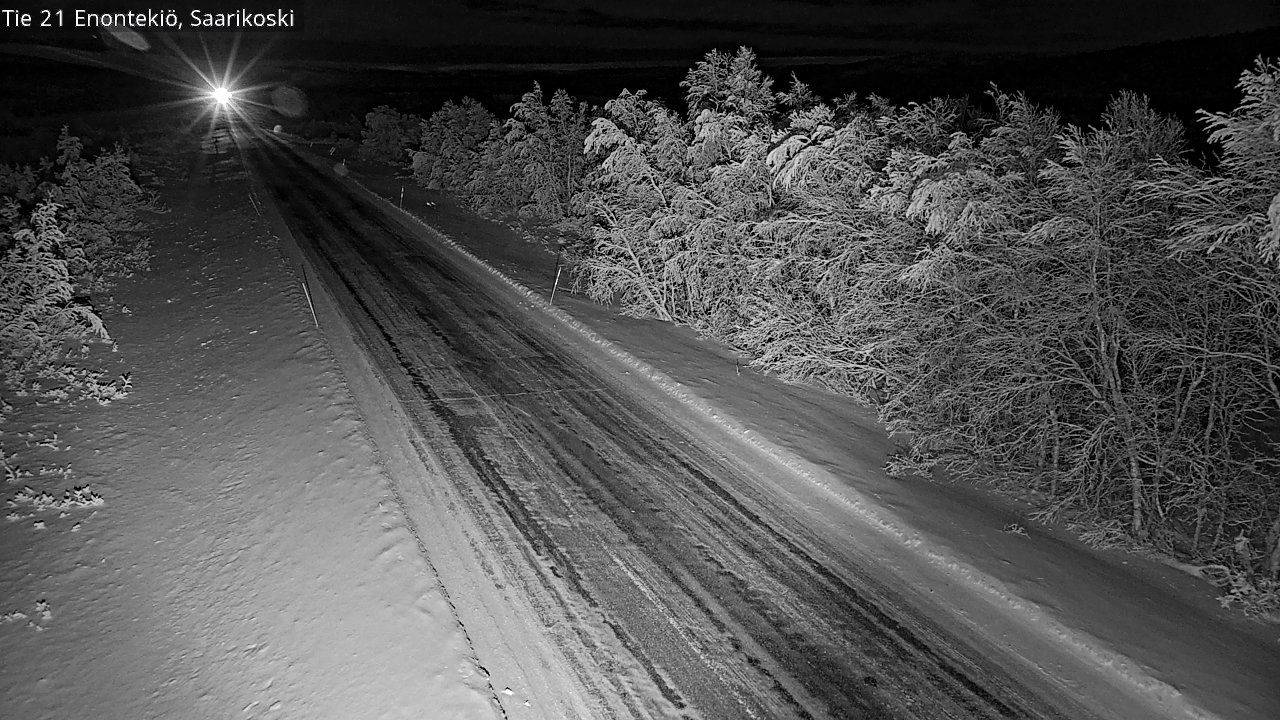 Kelikamerat Kuva Tie 21 Enontekiö, Saarikoski, Enontekiö, Lappi