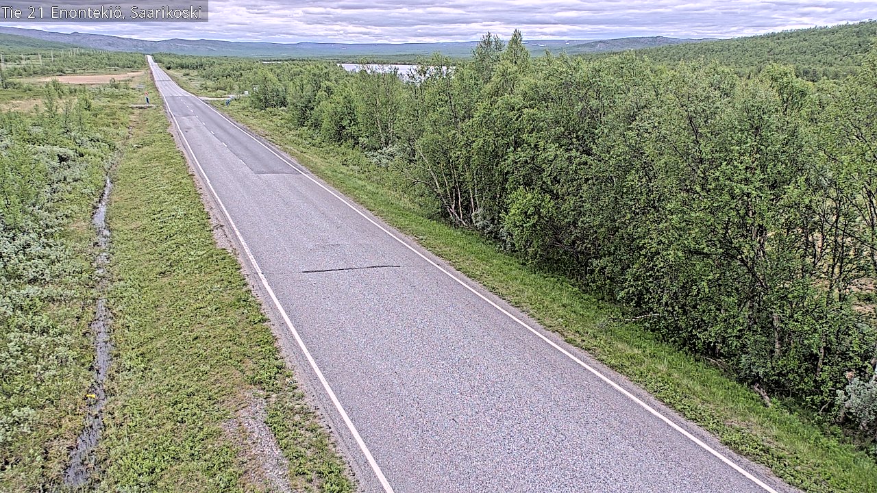 Kelikamerat Kuva Tie 21 Enontekiö, Saarikoski, Enontekiö, Lappi