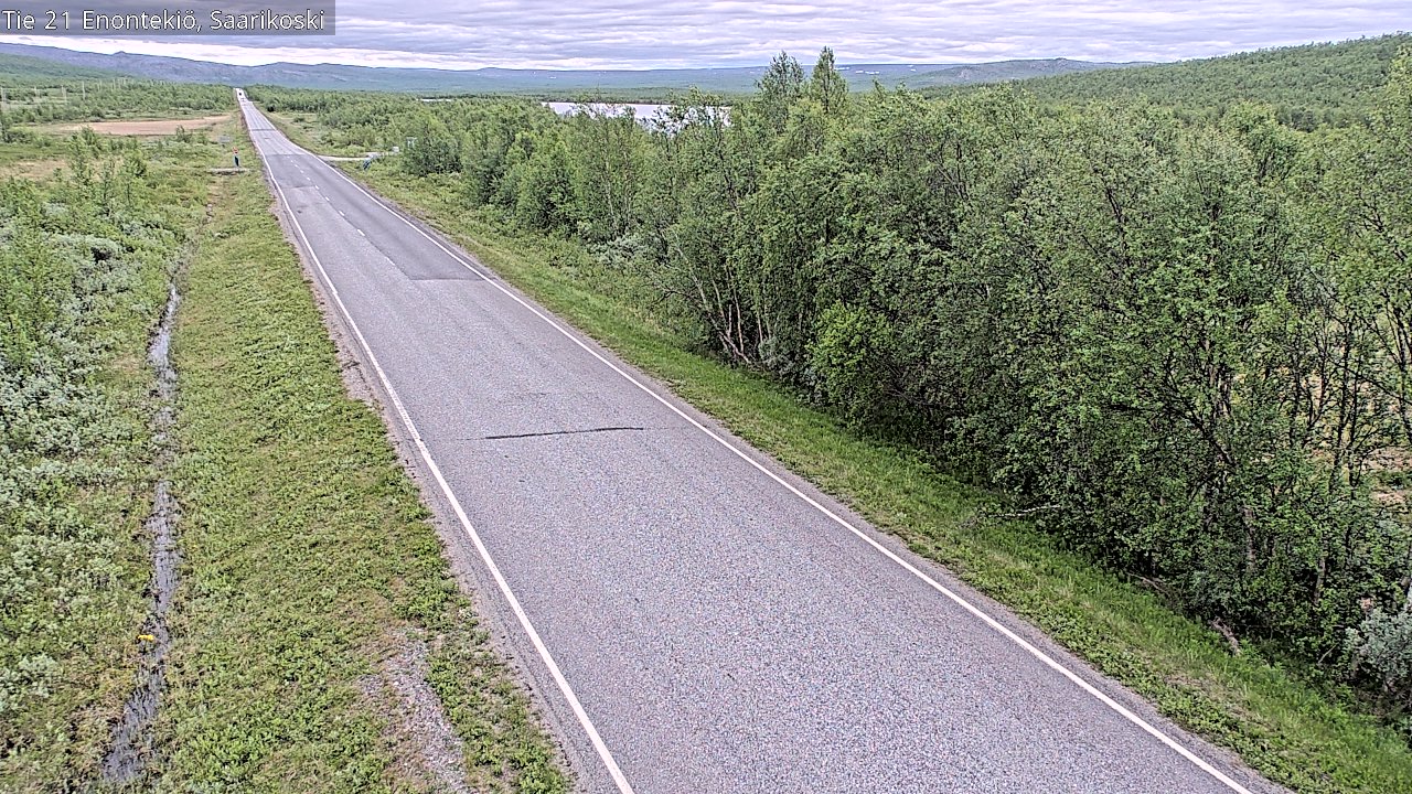Kelikamerat Kuva Tie 21 Enontekiö, Saarikoski, Enontekiö, Lappi