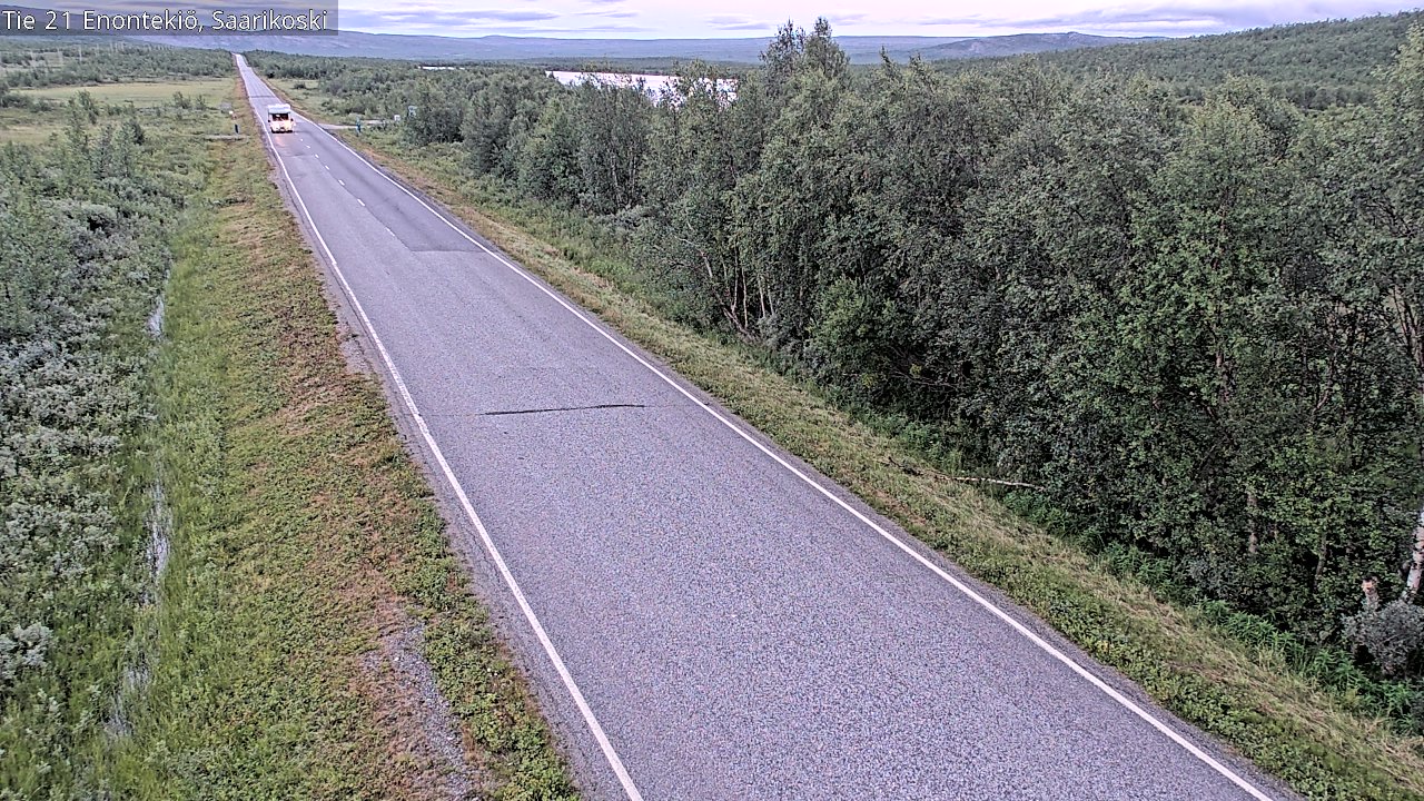 Kelikamerat Kuva Tie 21 Enontekiö, Saarikoski, Enontekiö, Lappi