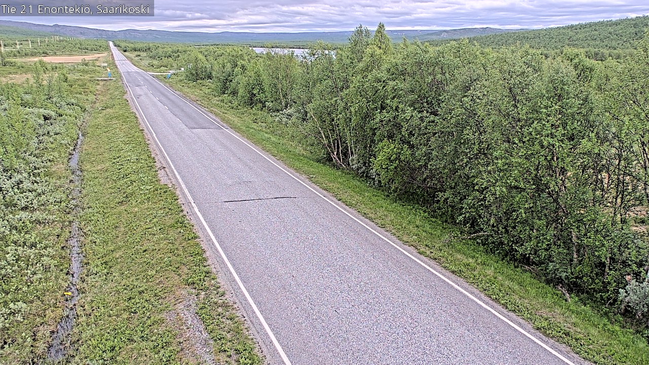 Kelikamerat Kuva Tie 21 Enontekiö, Saarikoski, Enontekiö, Lappi