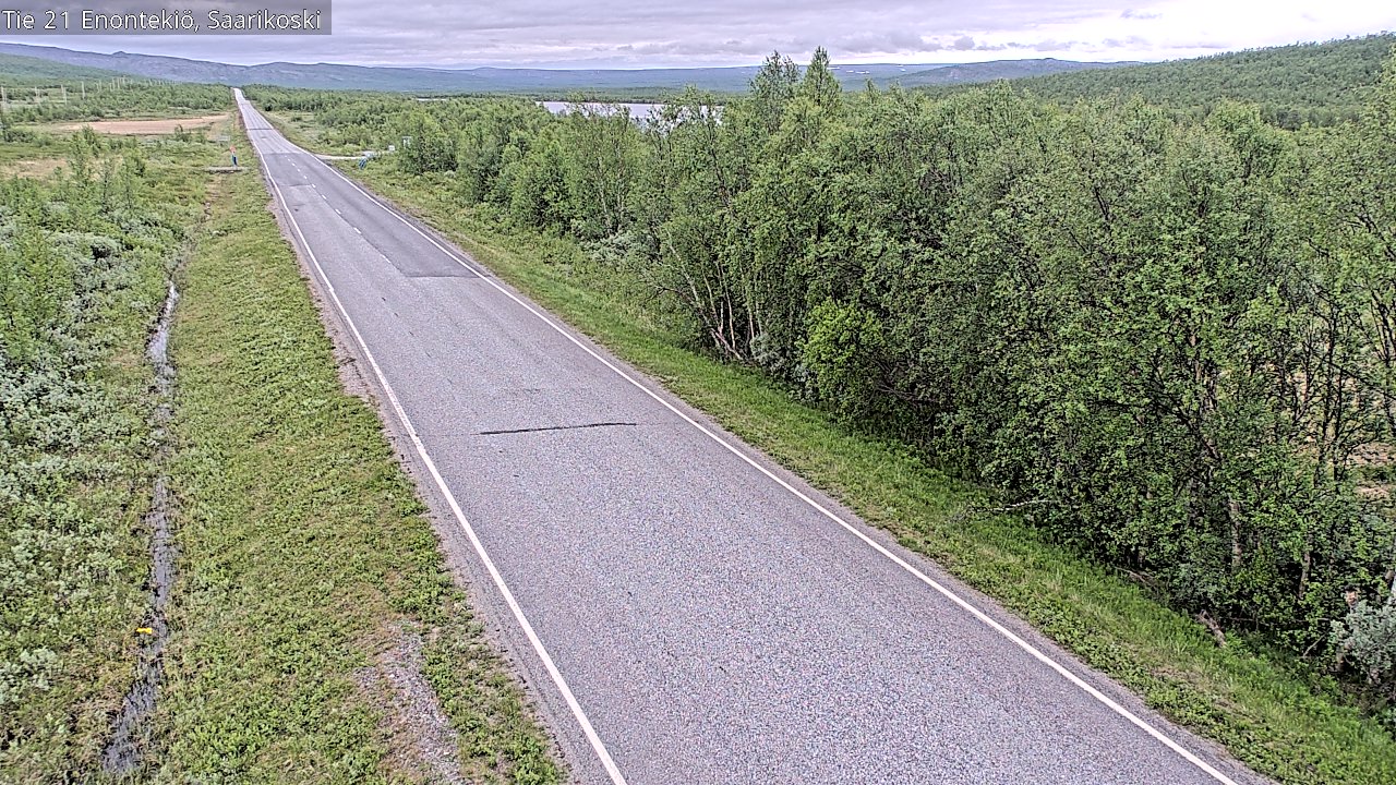 Kelikamerat Kuva Tie 21 Enontekiö, Saarikoski, Enontekiö, Lappi