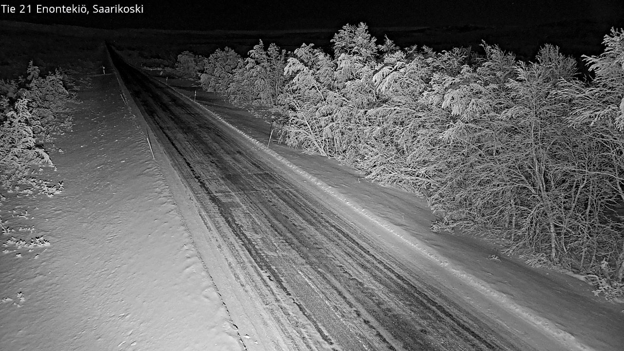 Kelikamerat Kuva Tie 21 Enontekiö, Saarikoski, Enontekiö, Lappi