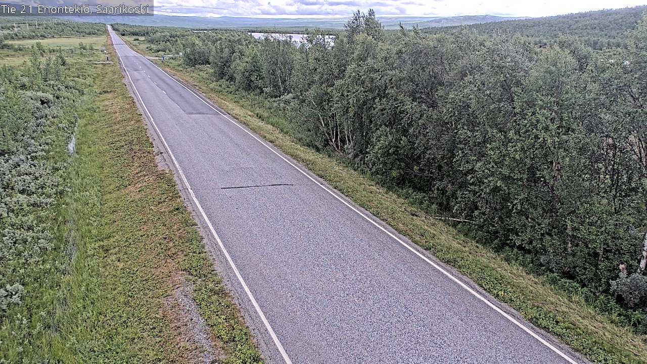 Kelikamerat Kuva Tie 21 Enontekiö, Saarikoski, Enontekiö, Lappi