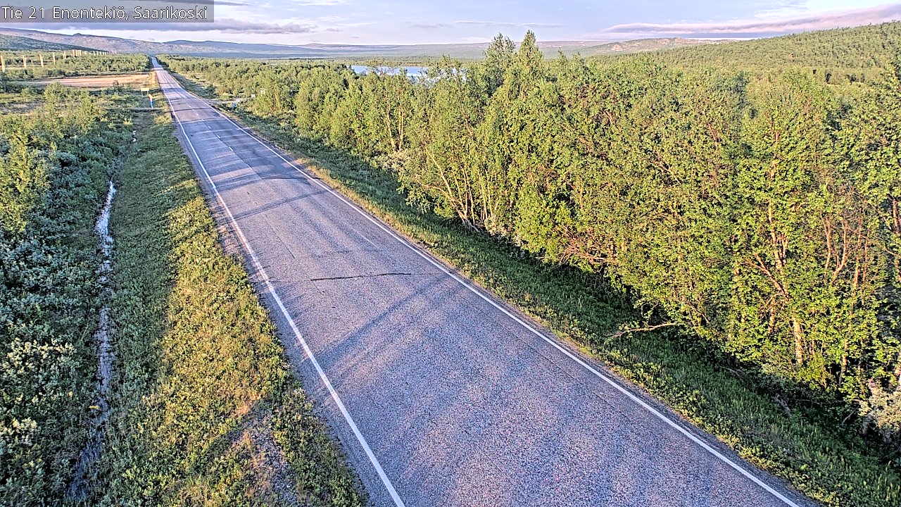 Kelikamerat Kuva Tie 21 Enontekiö, Saarikoski, Enontekiö, Lappi