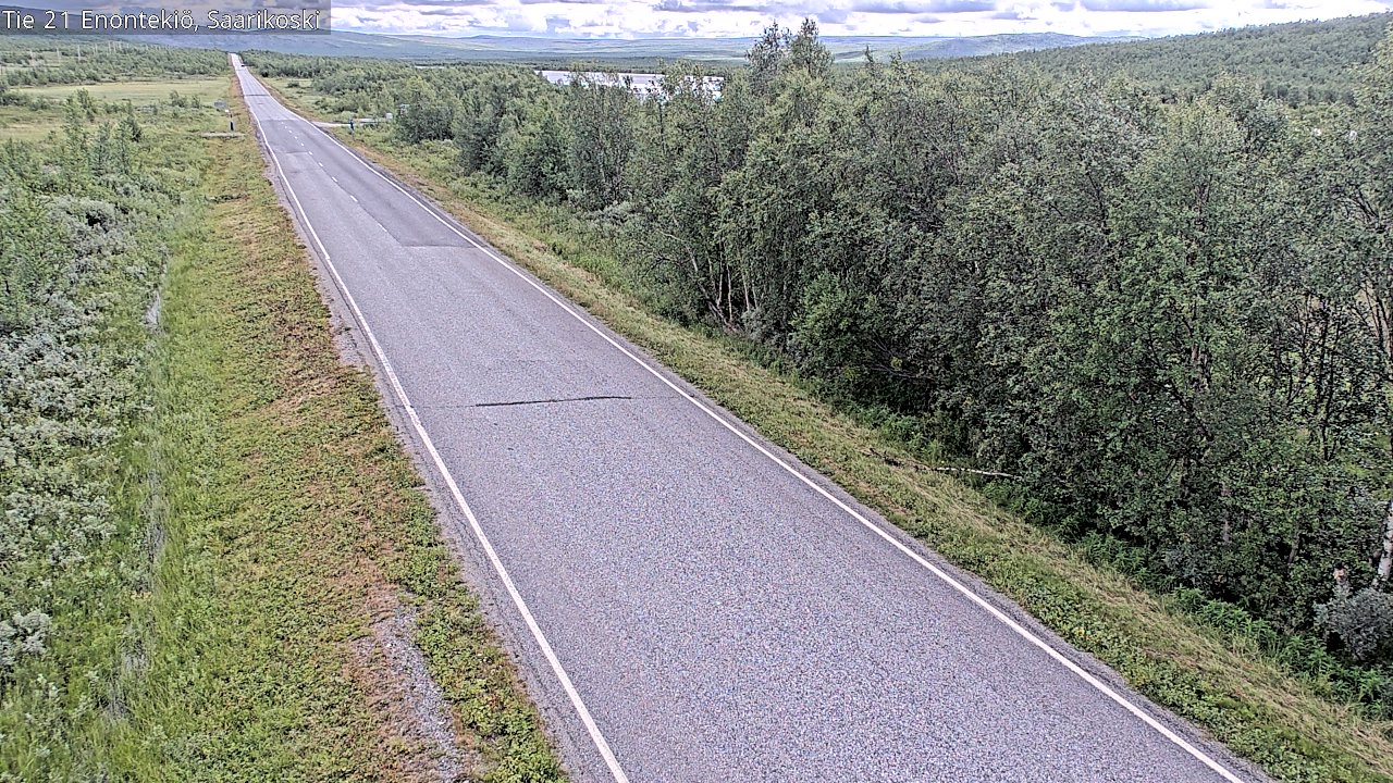 Kelikamerat Kuva Tie 21 Enontekiö, Saarikoski, Enontekiö, Lappi