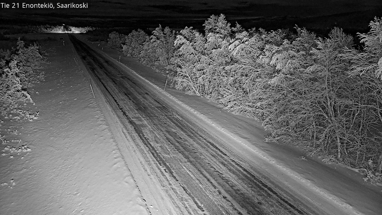 Kelikamerat Kuva Tie 21 Enontekiö, Saarikoski, Enontekiö, Lappi