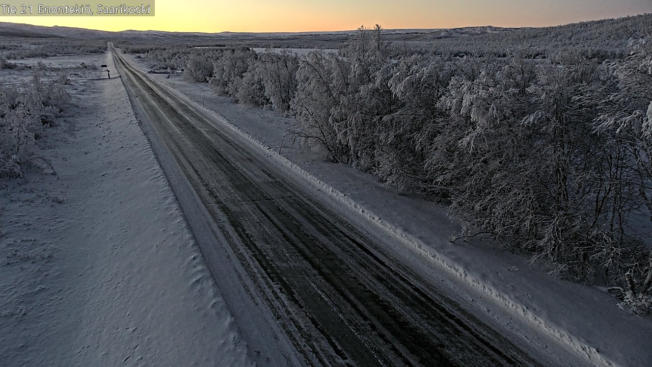 Kelikamerat Kuva Tie 21 Enontekiö, Saarikoski, Enontekiö, Lappi