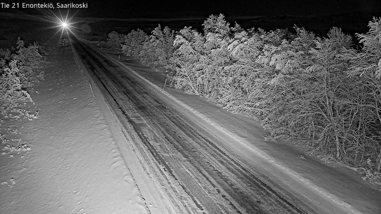 Kelikamerat Kuva Tie 21 Enontekiö, Saarikoski, Enontekiö, Lappi