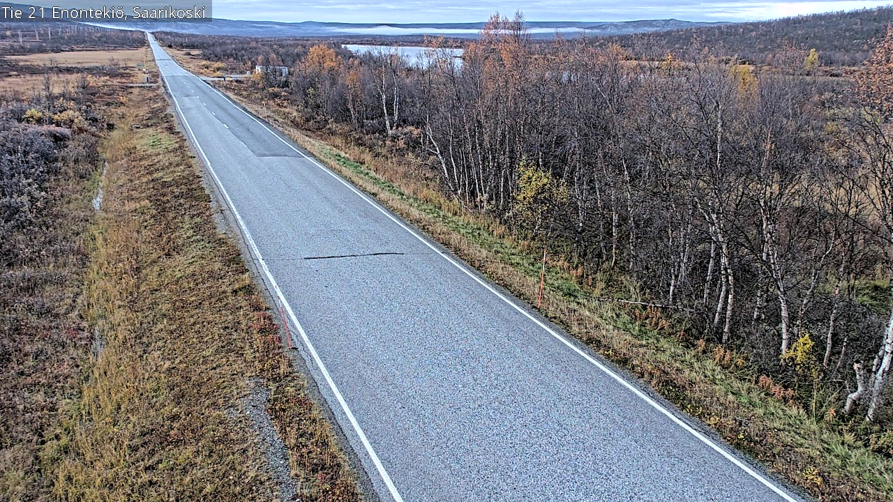 Kelikamerat Kuva Tie 21 Enontekiö, Saarikoski, Enontekiö, Lappi
