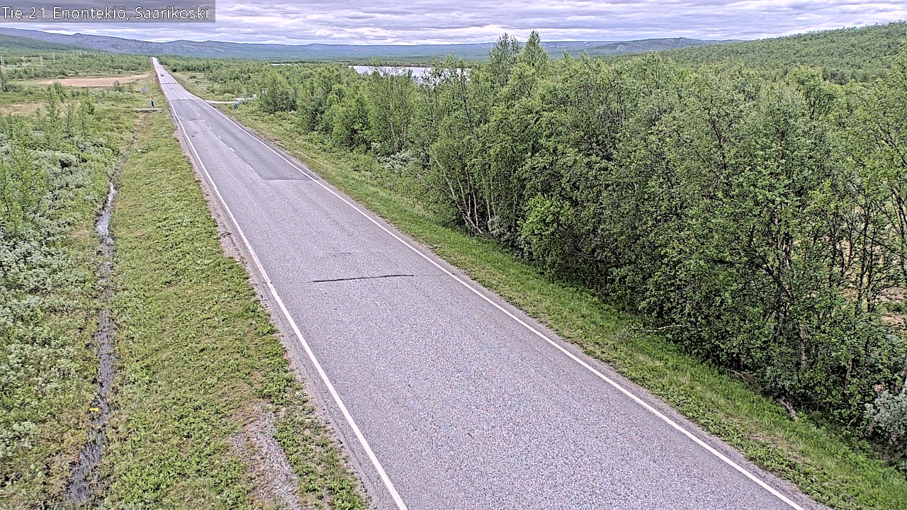 Kelikamerat Kuva Tie 21 Enontekiö, Saarikoski, Enontekiö, Lappi