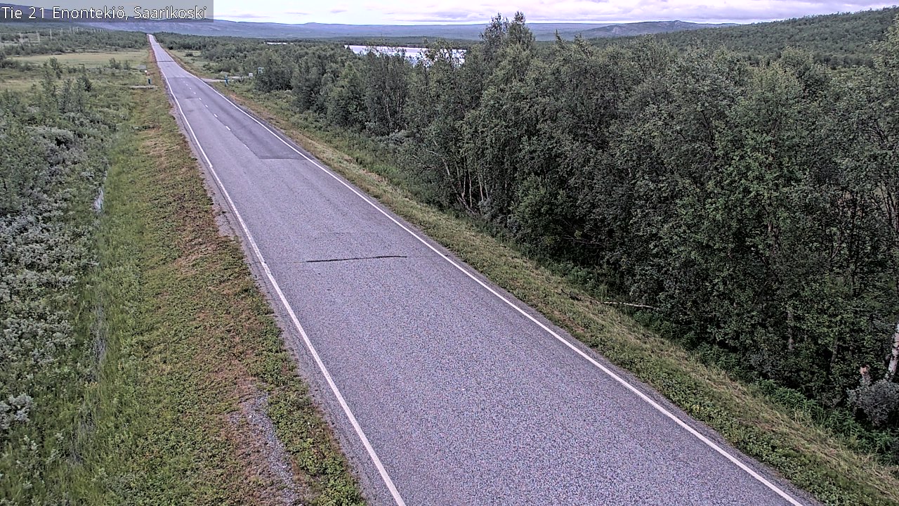 Kelikamerat Kuva Tie 21 Enontekiö, Saarikoski, Enontekiö, Lappi