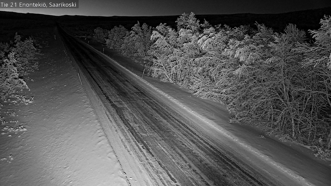 Kelikamerat Kuva Tie 21 Enontekiö, Saarikoski, Enontekiö, Lappi