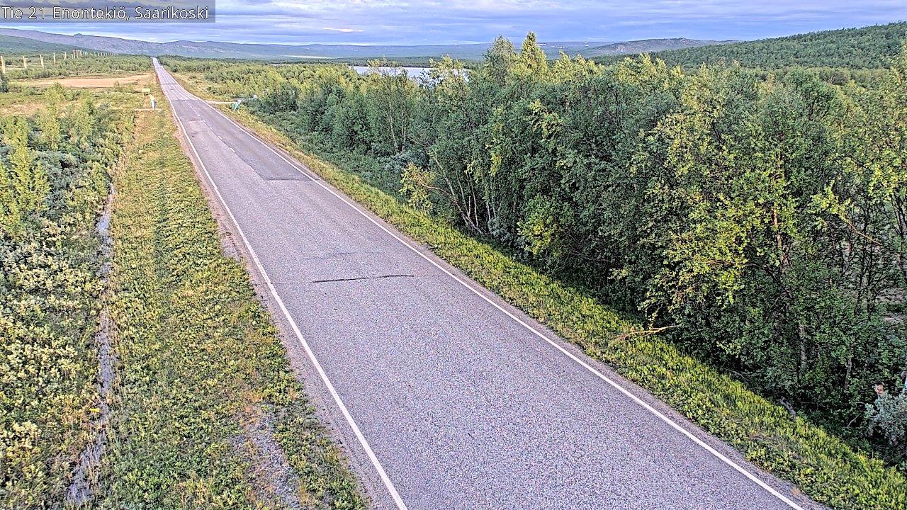 Kelikamerat Kuva Tie 21 Enontekiö, Saarikoski, Enontekiö, Lappi
