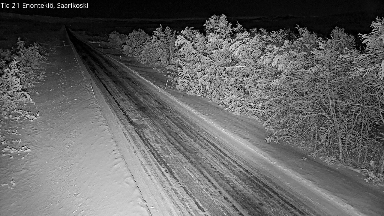 Kelikamerat Kuva Tie 21 Enontekiö, Saarikoski, Enontekiö, Lappi