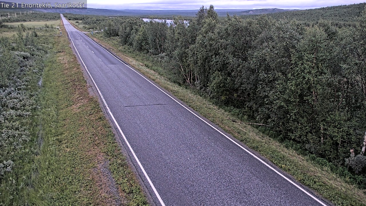 Kelikamerat Kuva Tie 21 Enontekiö, Saarikoski, Enontekiö, Lappi