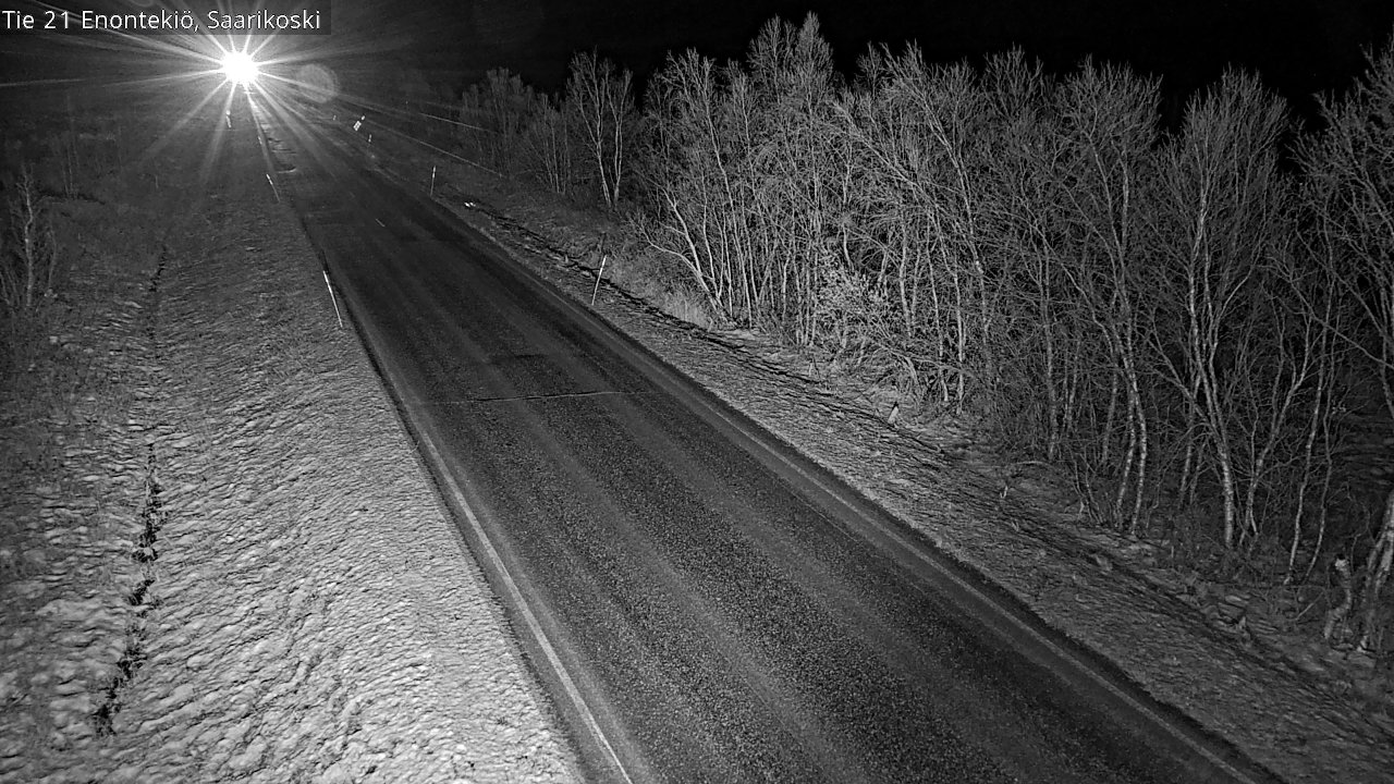 Kelikamerat Kuva Tie 21 Enontekiö, Saarikoski, Enontekiö, Lappi