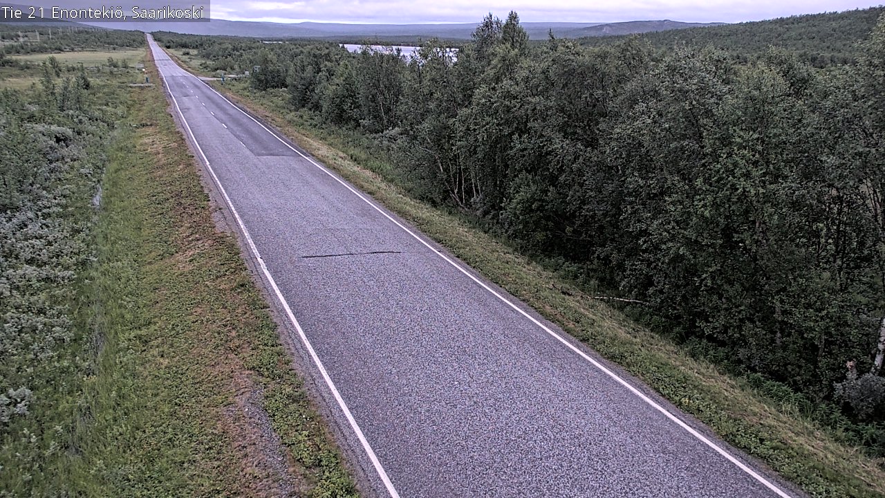 Kelikamerat Kuva Tie 21 Enontekiö, Saarikoski, Enontekiö, Lappi