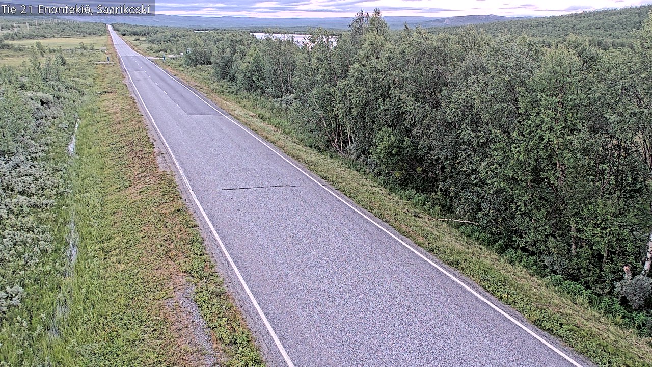 Kelikamerat Kuva Tie 21 Enontekiö, Saarikoski, Enontekiö, Lappi