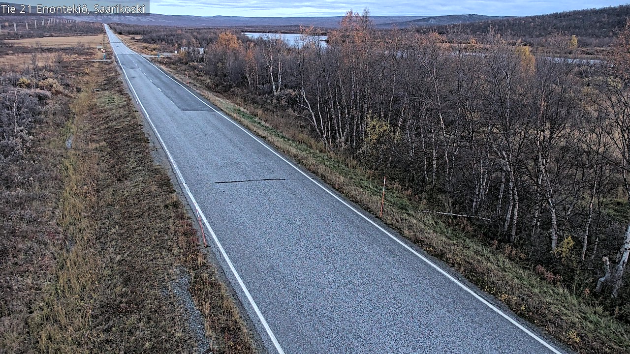 Kelikamerat Kuva Tie 21 Enontekiö, Saarikoski, Enontekiö, Lappi