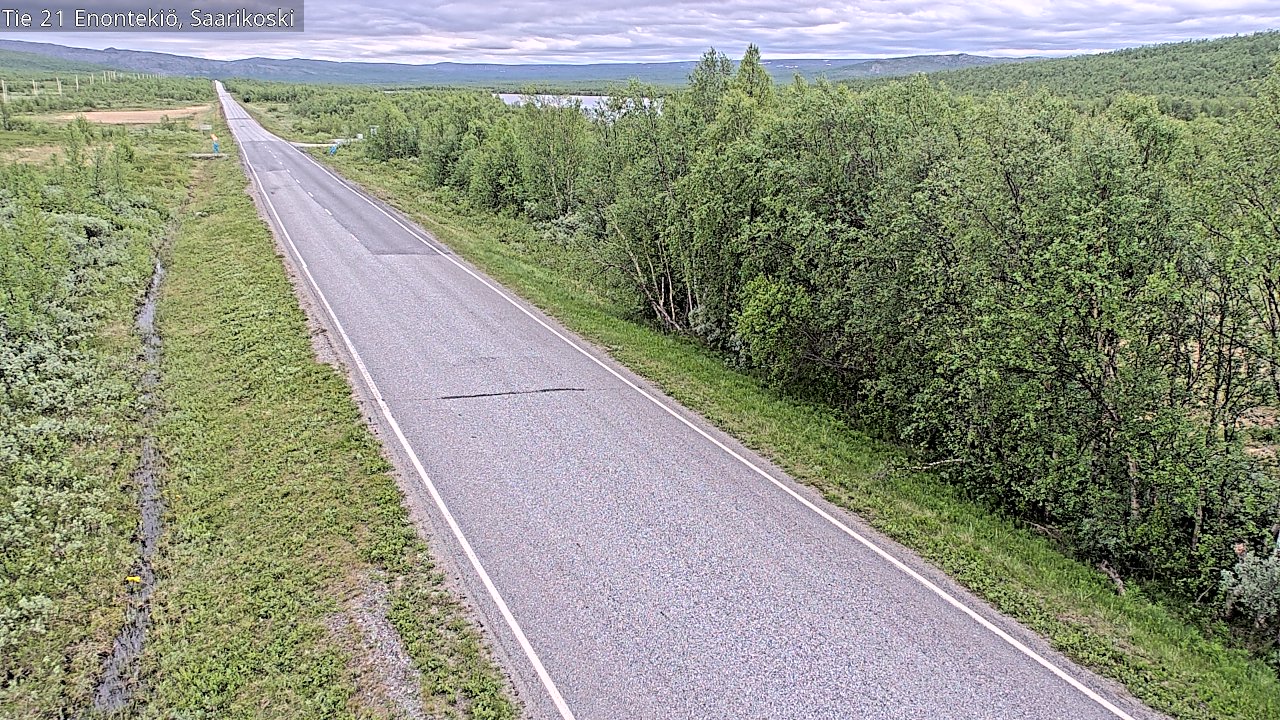 Kelikamerat Kuva Tie 21 Enontekiö, Saarikoski, Enontekiö, Lappi