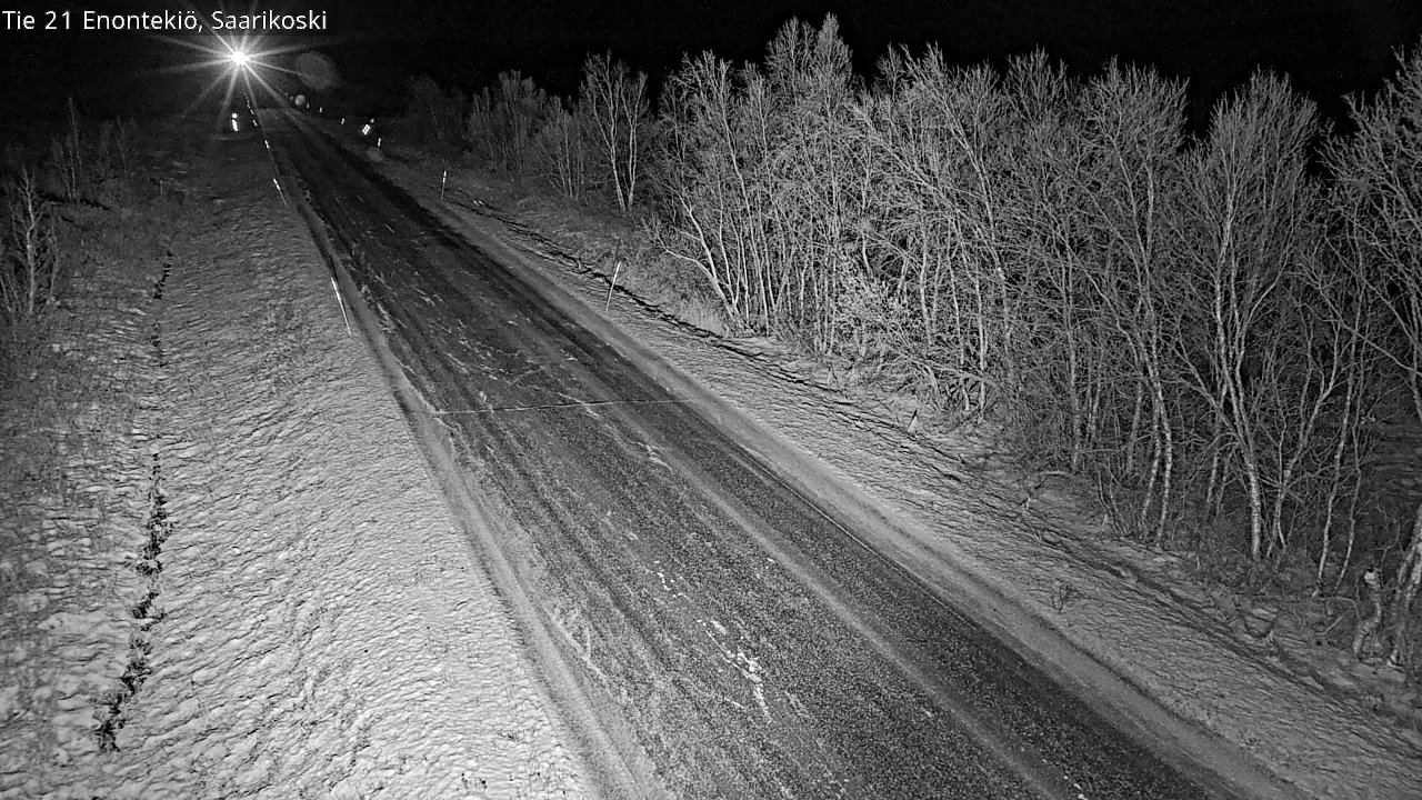 Kelikamerat Kuva Tie 21 Enontekiö, Saarikoski, Enontekiö, Lappi