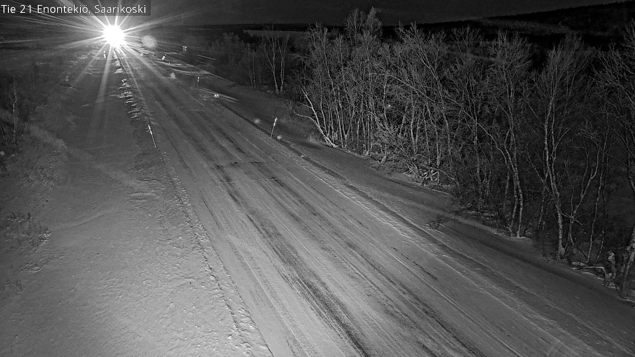 Kelikamerat Kuva Tie 21 Enontekiö, Saarikoski, Enontekiö, Lappi